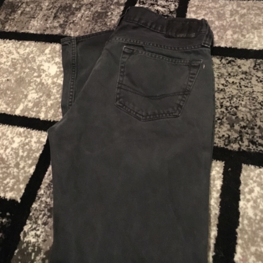 Men’s Faded black bullhead jeans